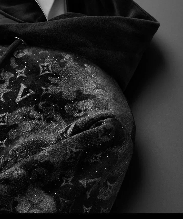 Thickened Velvet Jacket for Men – Korean Style Winter