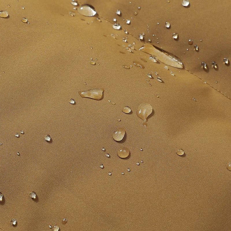 Men’s Winter Waterproof Puffer Jacket – Hooded Windbreaker Parka