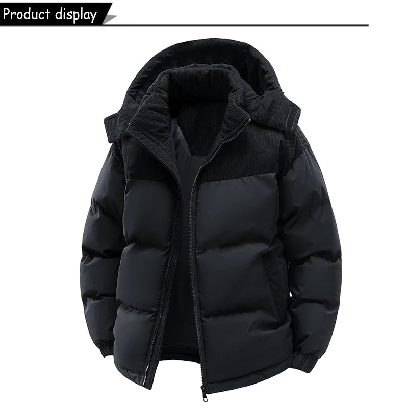 Men’s Removable Hood Windbreaker