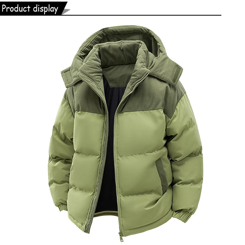 Men’s Removable Hood Windbreaker