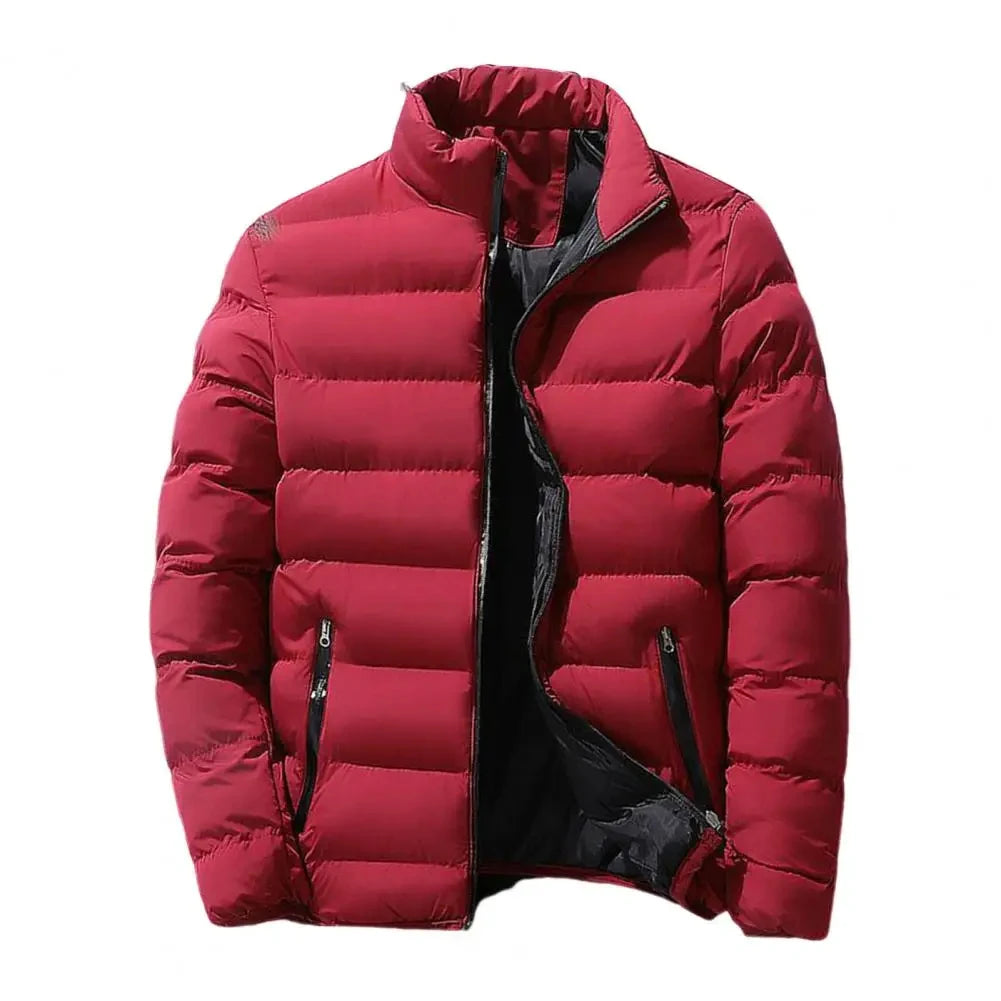 Men's Winter Stand Collar Cotton Jacket